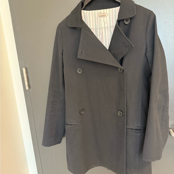 Sunna link S EUC soft Black Peacoat for Women - Picture 2 of 13